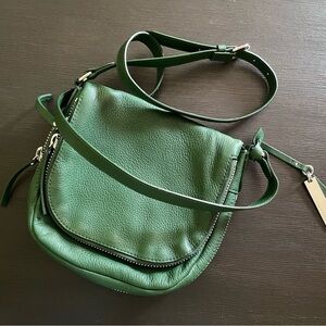 Green Vince Camuto Kenzy leather bag
